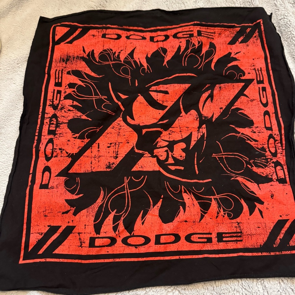 Dodge Mopar Performance Demon Graphic Bandana Bla… - image 2